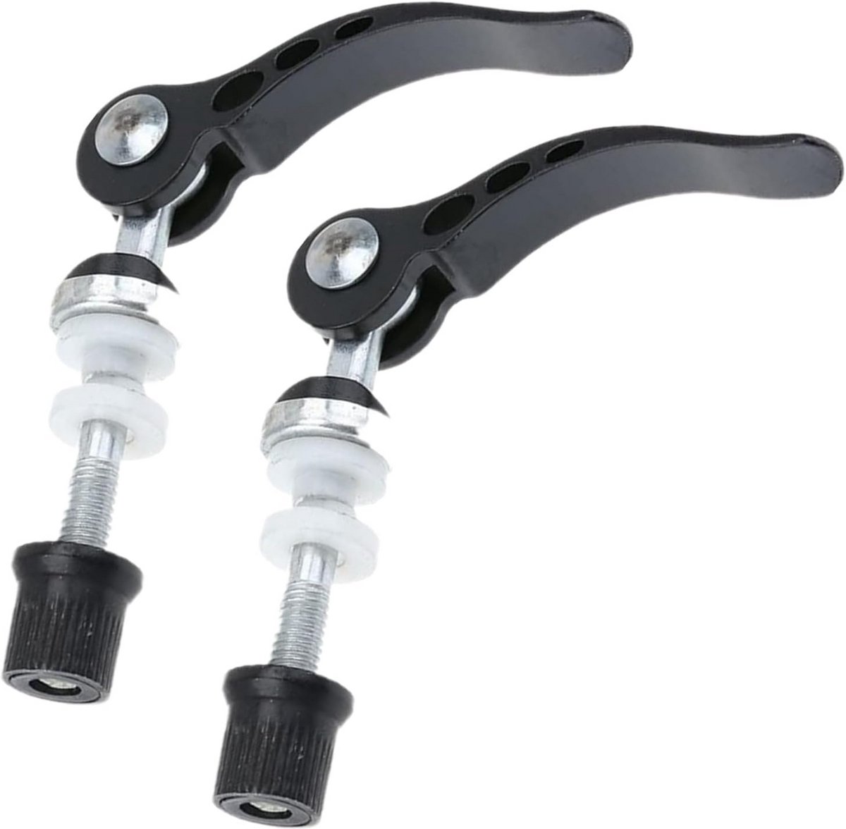 2x Fiets Zadelpen Klemmen Quick Release Bout Clips voor Mountainbike en Vouwfiets