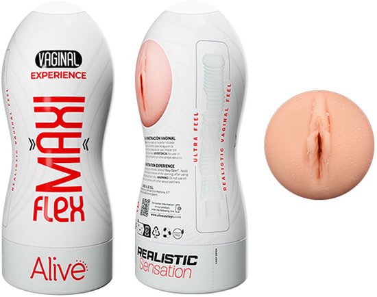 ALIVE - MASTURBADEUR MASCULIN MAXI FLEX TAILLE VAGINALE L| MASTURBATEUR  HOMME | JOUET... | bol