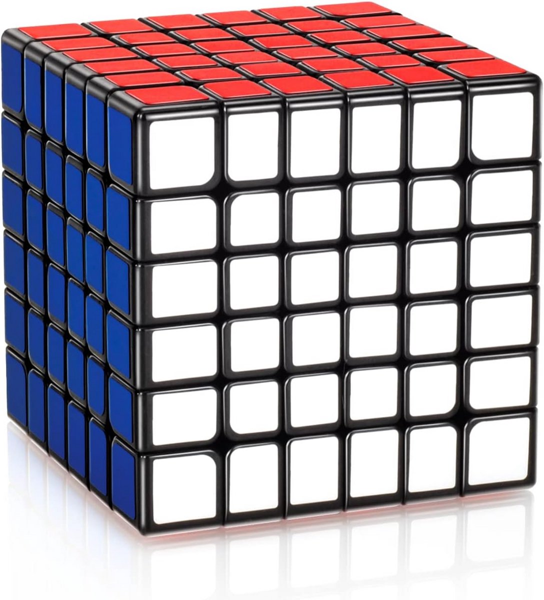 Grote Speed Cube 6x6x6, Professionele 3D-Torsie Toverkubus voor Jong en Oud