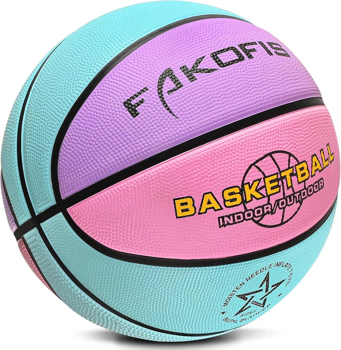 Basketbal Maat 5 voor Kinderen en Jeugd (61.5 cm) - Geschikt voor Binnen en Buiten