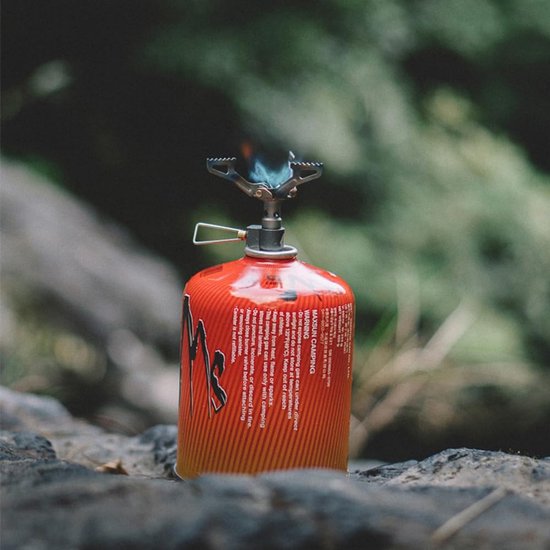 Mini Camping Gasfornuis Ultralicht Opvouwbaar Kooktoestel voor Backpacking en Picknicks van MINI — afbeelding 5