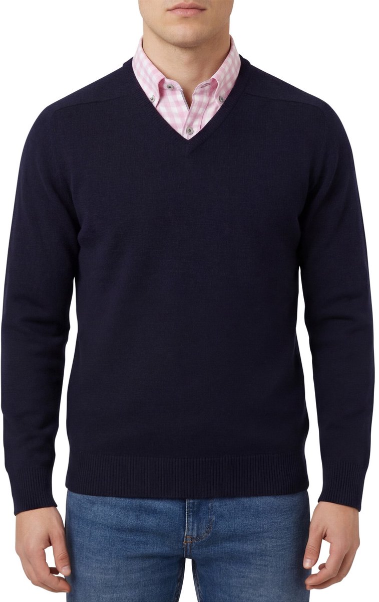 William Lockie trui donkerblauw