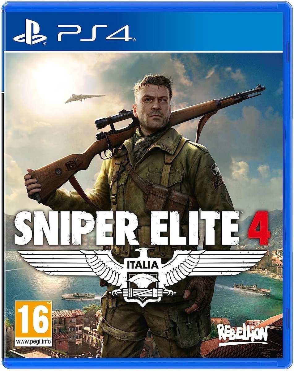 Sluipschutter Actiegame voor PS4 - Tweede Wereldoorlog Italië
