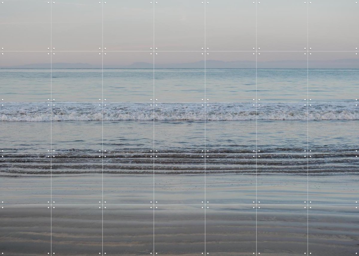 IXXI Sunset In Morocco, Photolovers - 140 x 100 cm - Gratis ophangtool - Grote wanddecoratie en posters - Aquarel, Fotografie, Naturalisme