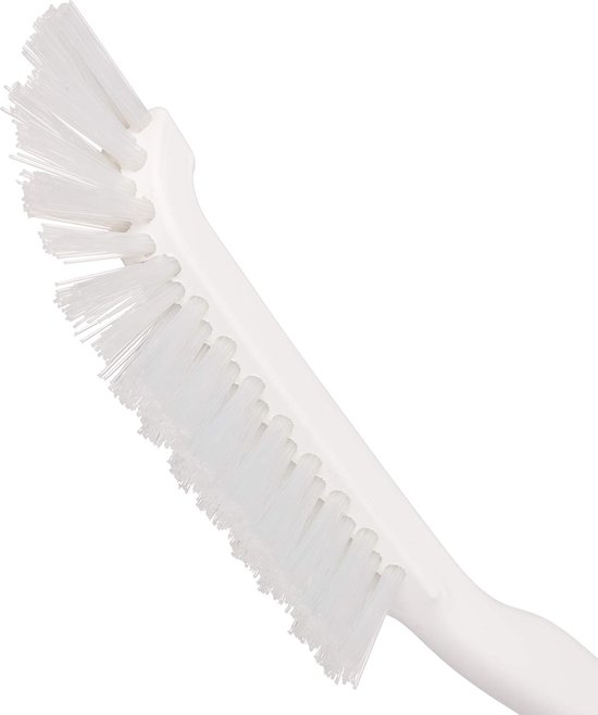 Voegenborstel - Schoonmaakborstel - Sanitair Reinigen - Stevige Nylon Haren - Wit — afbeelding 2