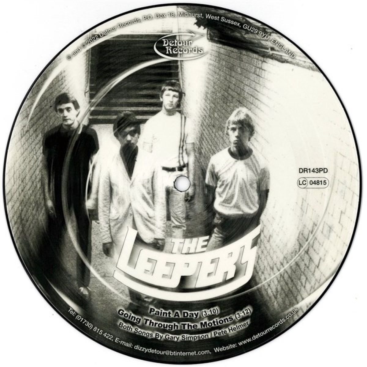 The Leepers - Paint A Day (7" Single) (Picture Disc)