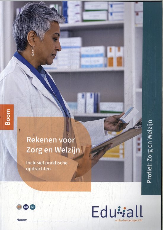 Edu4all Rekenen voor Zorg en Welzijn - cover