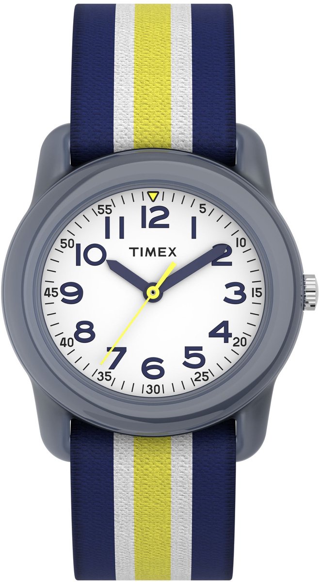 Timex Main Street Main Street Quartz Analoog Horloge Blauw Kast Gemaakt Van 100% Messing En Loodarme Messinglegering En Een Band Van 100% Roestvrij Staal 25 TW7C058001O, TW7C061001O