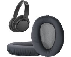 kwmobile 2x oorkussens geschikt voor Sony WH-CH700N - Earpads voor koptelefoon in donkergrijs