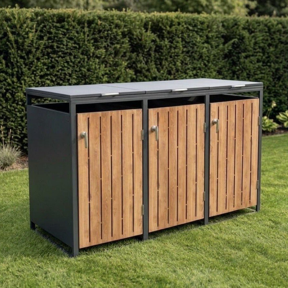 Driedubbele Containerberging Tom Eikenlook Staal met Gasveren