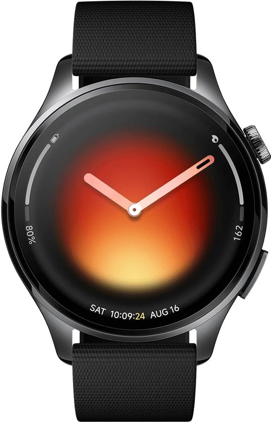 Xiaomi Watch 5 Zwart | Smartwatch en fitnesstracker | 1.54 inch AMOLED display | 6 dagen batterij | 150 plus sportmodi sportmodi | 5ATM waterbestendig | Gezondheidsmeting