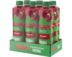 Raak Vruchtensiroop Grenadine - 6 x 750 ml