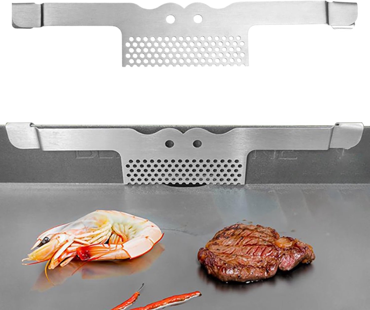 Bakplaat Vetopvang - Spatelhouder Kookgerei - Barbecue Koken - Praktisch Ontwerp - 30x58 cm