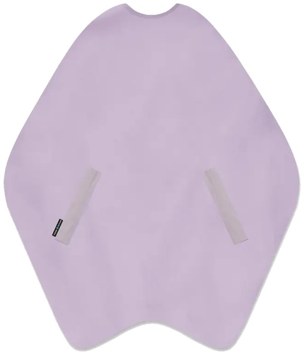 Trend-Design Skinny Kapmantel met drukknopen Oh Lala Lavender 135x150cm