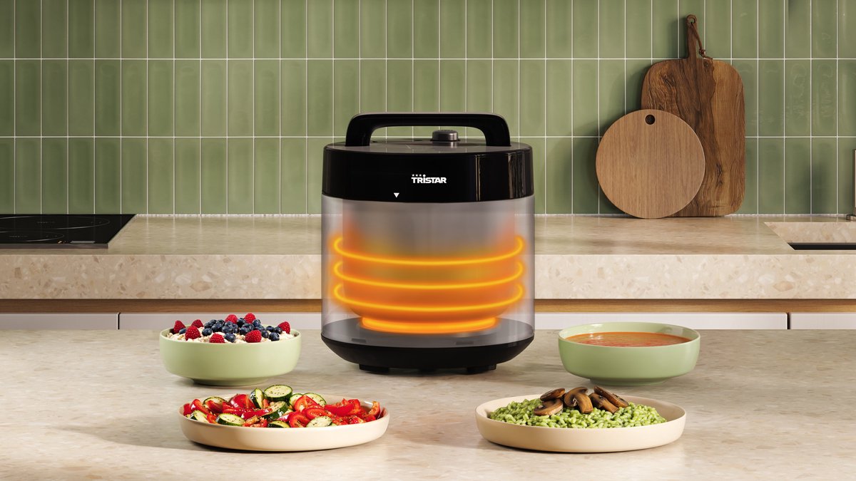Tristar RK-6160 - Rijstkoker met stomer - Multicooker - 6L - Snelkookpan - 1000W - Zwart – foto 4
