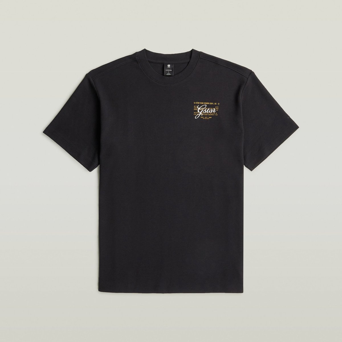 G-Star Script gr r t Heren T-shirts Zwart