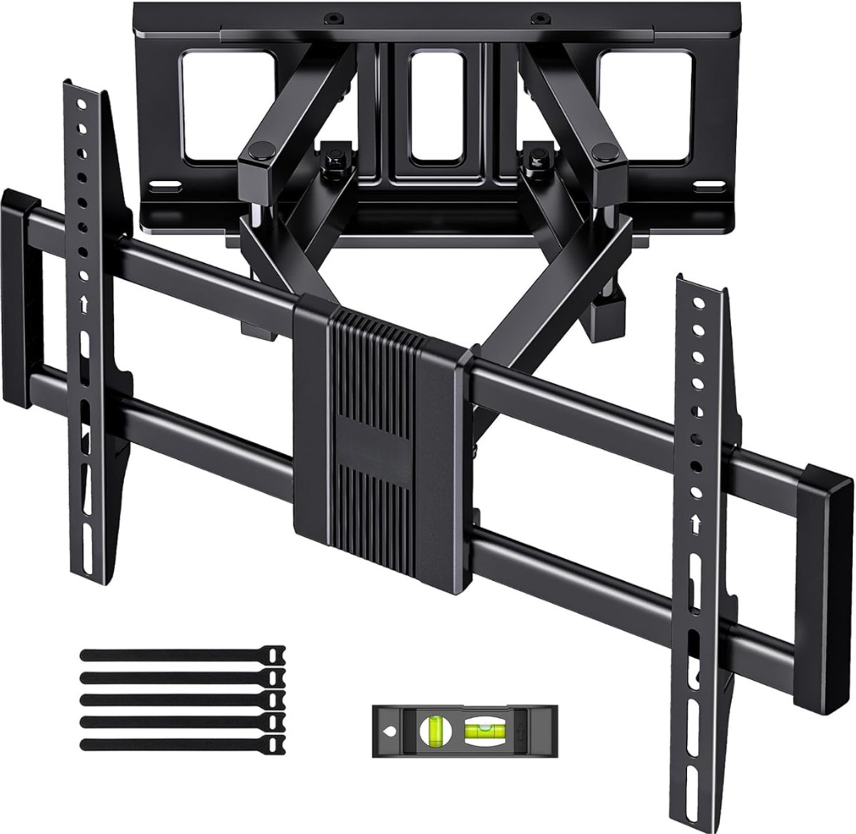 Core® TV Beugel Draaibaar en Kantelbaar - TV Beugel Draaibaar - TV Beugel Kantelbaar - Zwart- 45cm x 23cm x 8cm