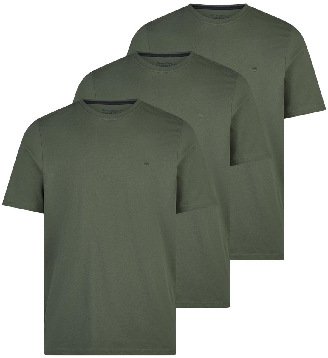 Redmond Heren t-shirt 3 pack Basic