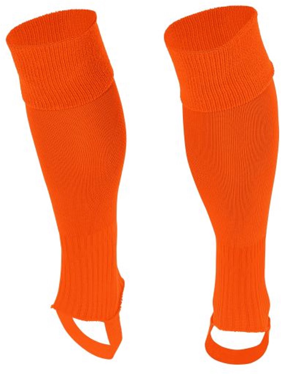 Stanno Uni Footless Sock - Hockey - Oranje - Voetloze sokken - Schoenmaat Senior