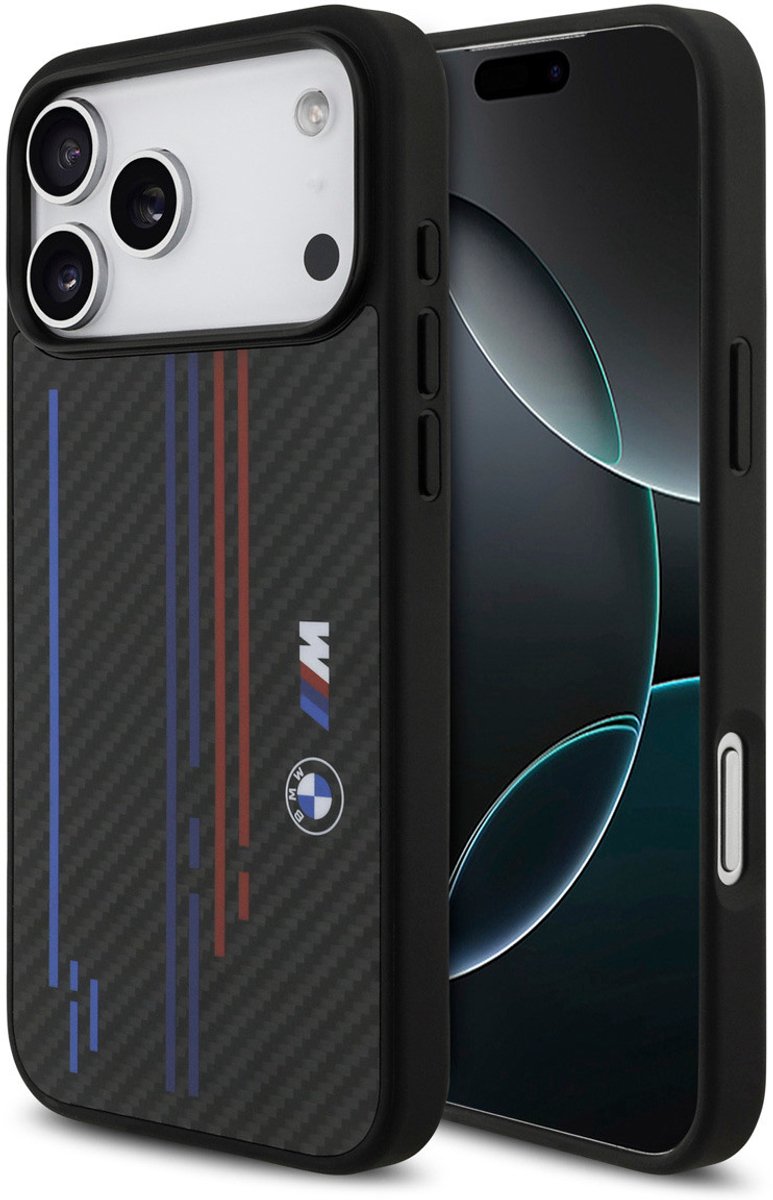 BMW Back cover voor Apple iPhone 17 Pro Max in de kleur Zwart