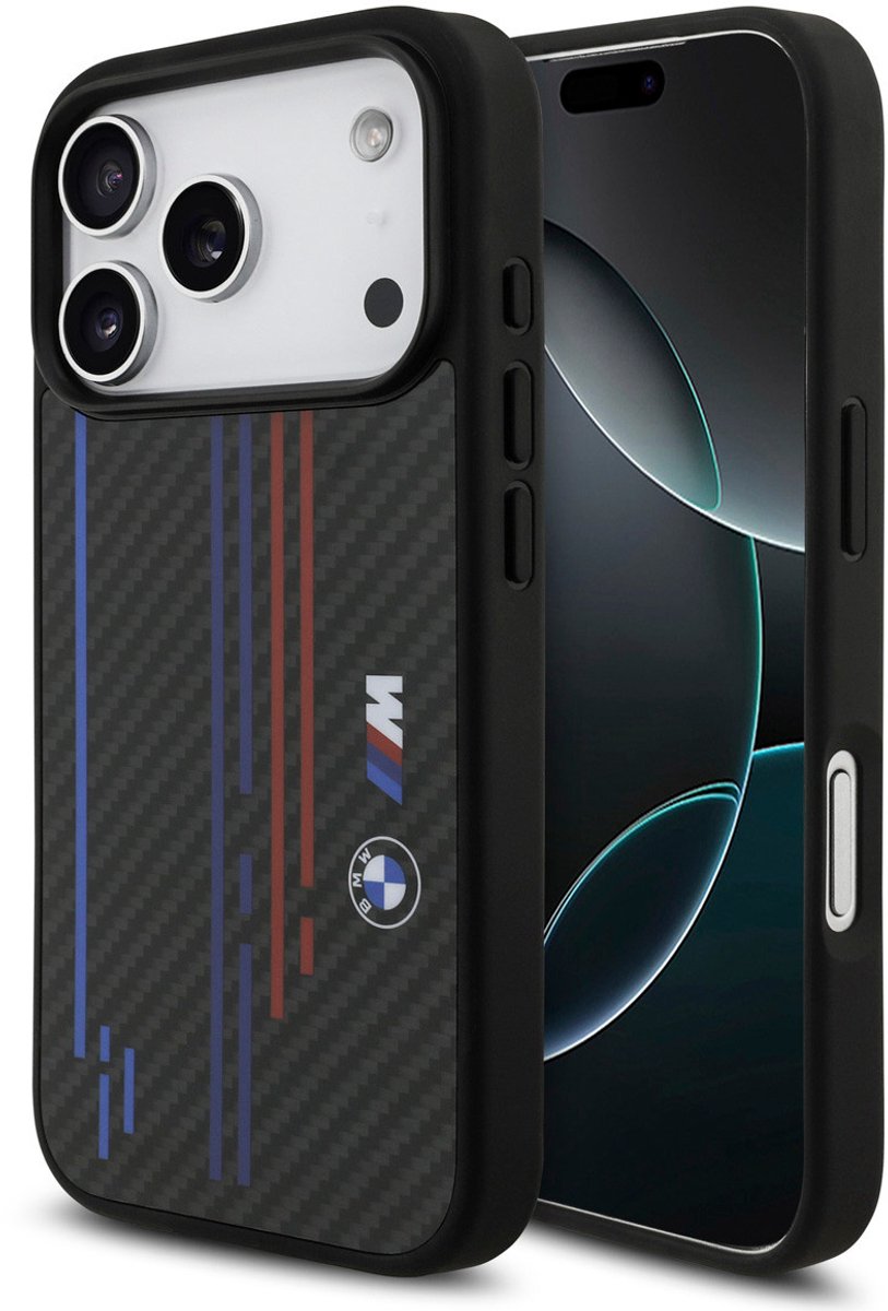 BMW Back cover voor Apple iPhone 17 Pro in de kleur Zwart