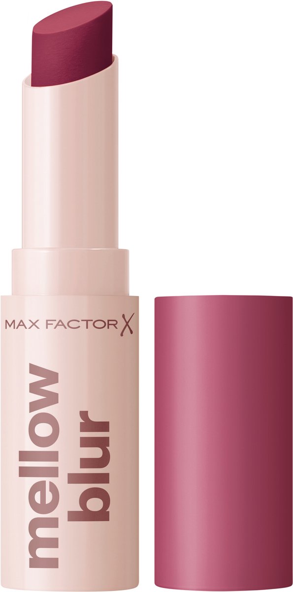 Max Factor 2000 Calorie Mellow Blur, 050 Brushed Berry, Lipstick, zacht-vervagend, onmiddellijk vervagend effect, voor kussenzachte lippen, in meerdere laagjes aan te brengen, zacht-mat pigment, 3,5 g