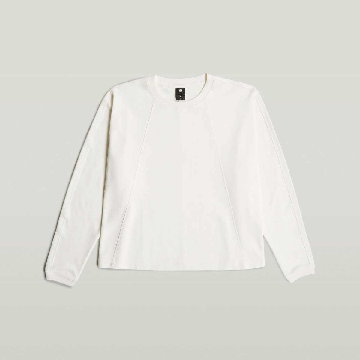 G-STAR A line oversized r t ls wmn Dames Top Milk