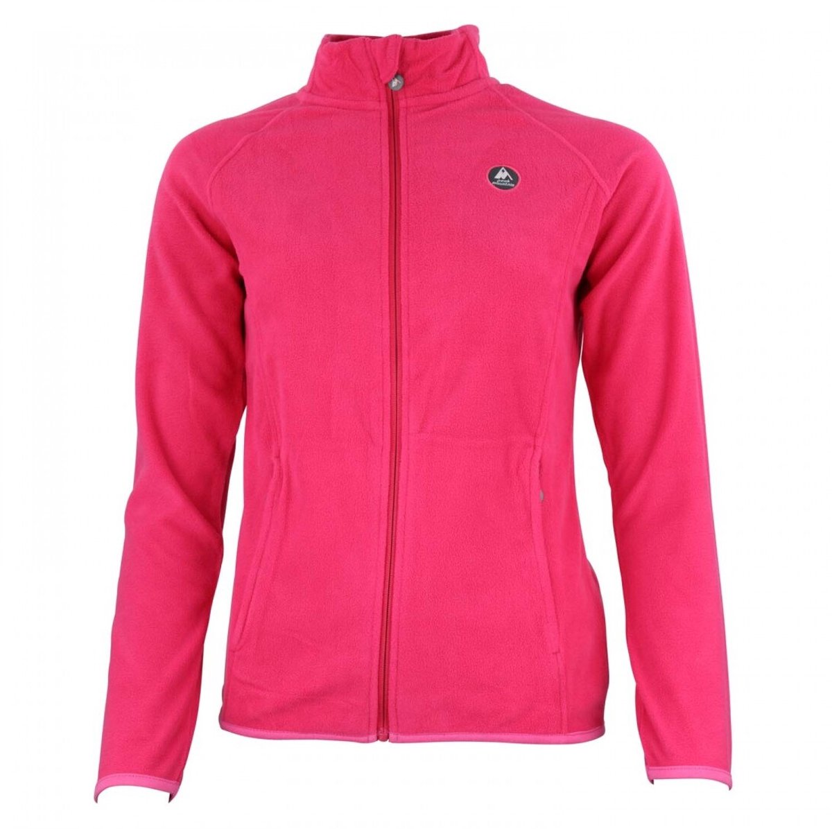 Polyester fleece met volledige rits voor dames Peak Mountain Fuschia