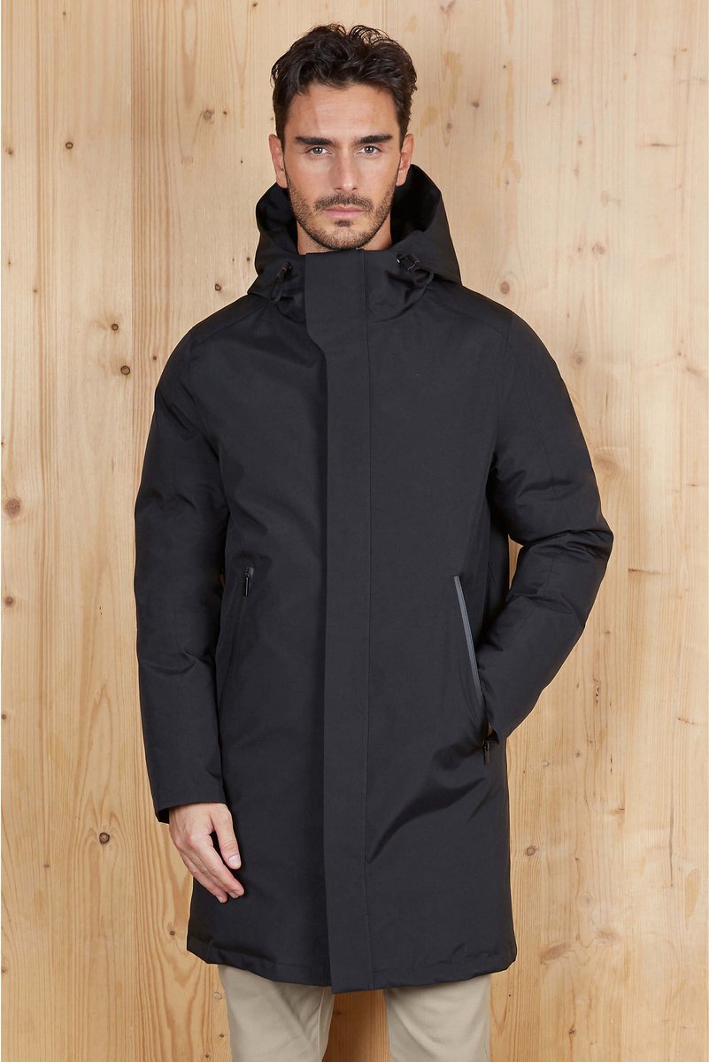 Neoblu Men´s Warm Jacket Alfi NB4002 Deep Zwart