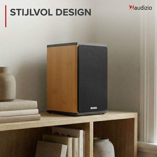 Draadloze speakers - Audizio BS20 speakerset - Luidspreker boxen met ...