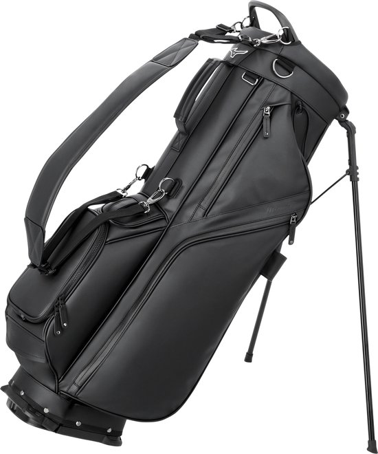 Mizuno Pro standbag - Golftas - Draagtas - Zwart van Mizuno — afbeelding 3