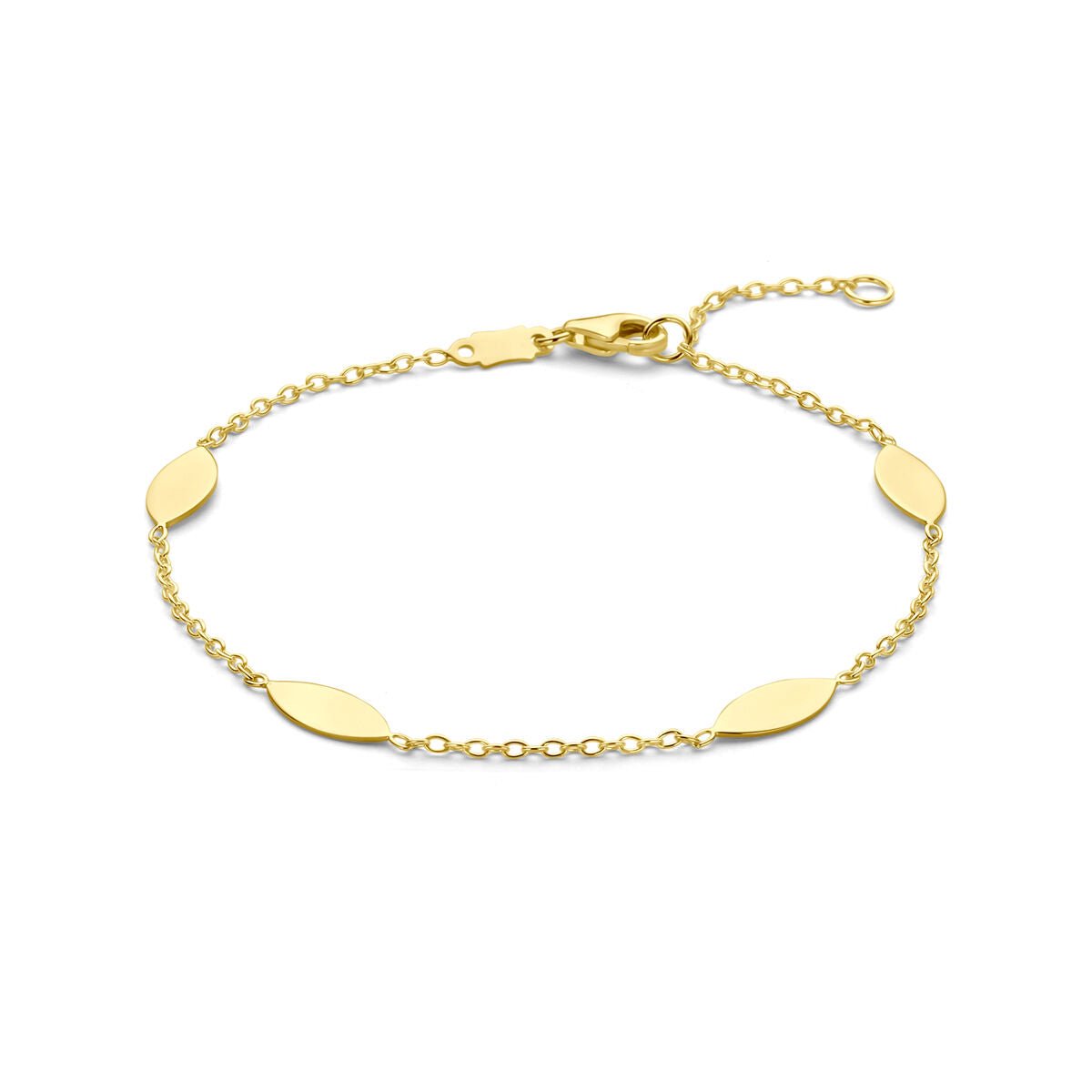 14K geelgouden armband 16 - 18 cm - 4034633