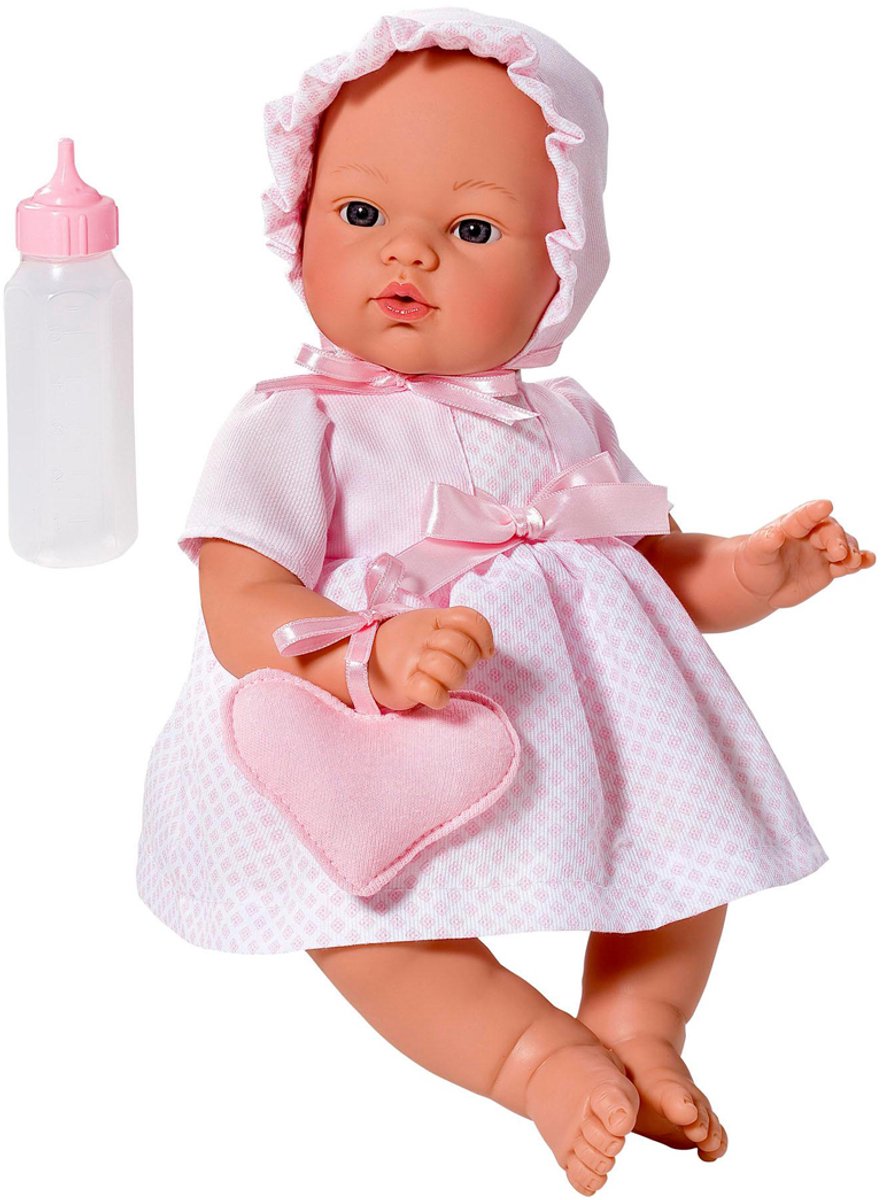 ASI DREAMS Pop - Koke 36 Cm - Jurk - Roze