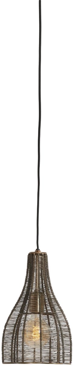 Light & Living - Hanglamp Mariama - Ø19x30cm - Brons