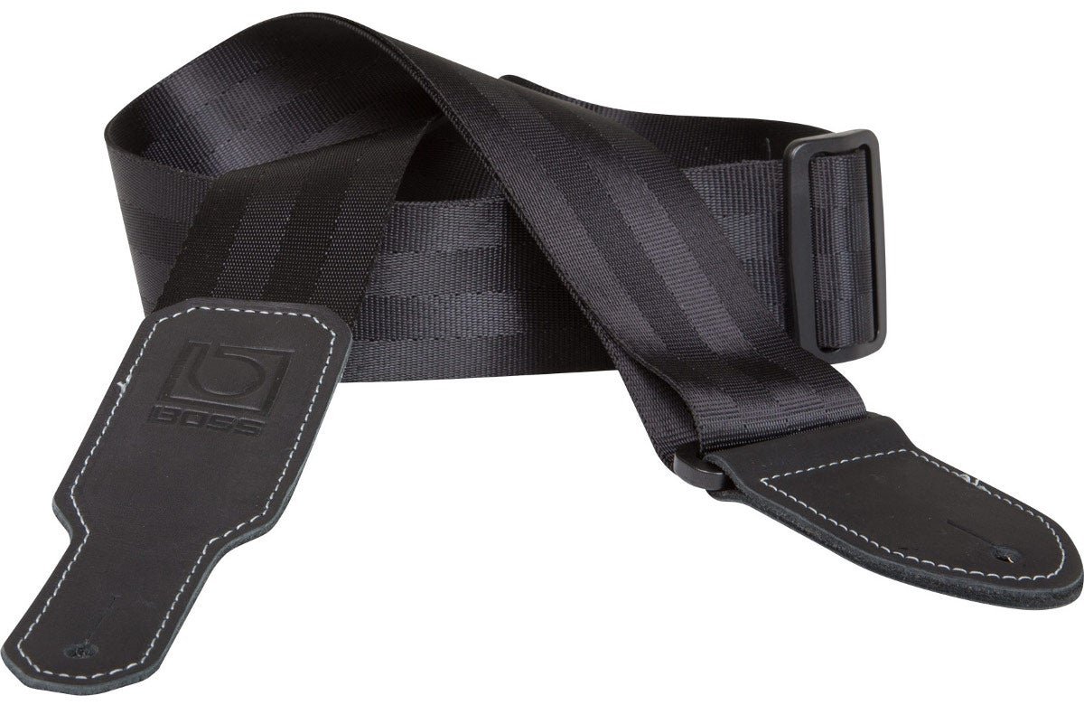 Boss BSB-20-BLK nylon gitaarband, zwart