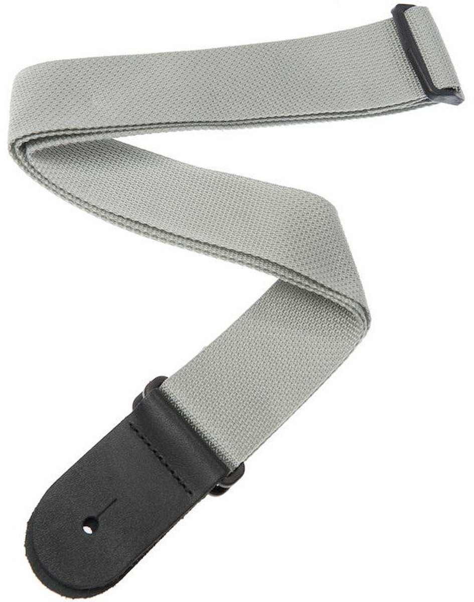 D'Addario PWS105 polypropyleen gitaarband zilver