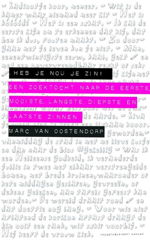 Heb je nou je zin! - cover