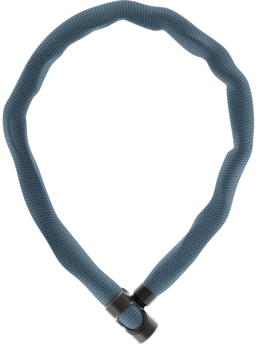 Fietsslot ABUS Kettingslot - IVERA Chain 7210 Color - Security level 8 - blauw - 110 cm - Geschikt voor elektrische fietsen en stadsfietsen