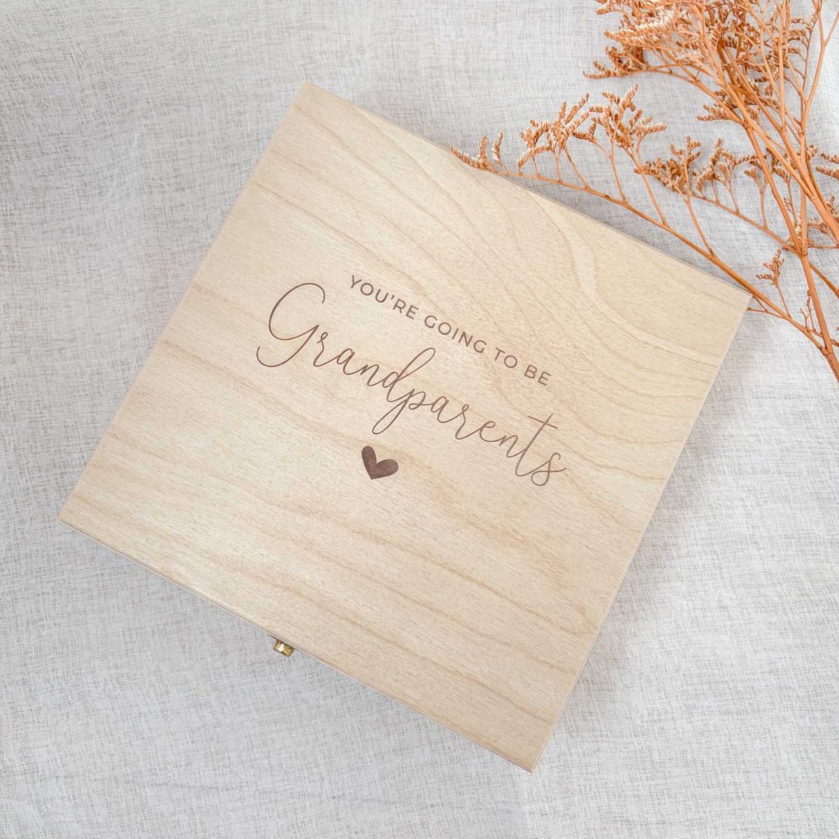 Fien & Feau - Bewaarkistje - You're going to be grandparents - herinneringen