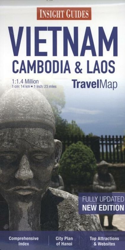 Insight Travel Map Vietnam Cambodia Laos - cover
