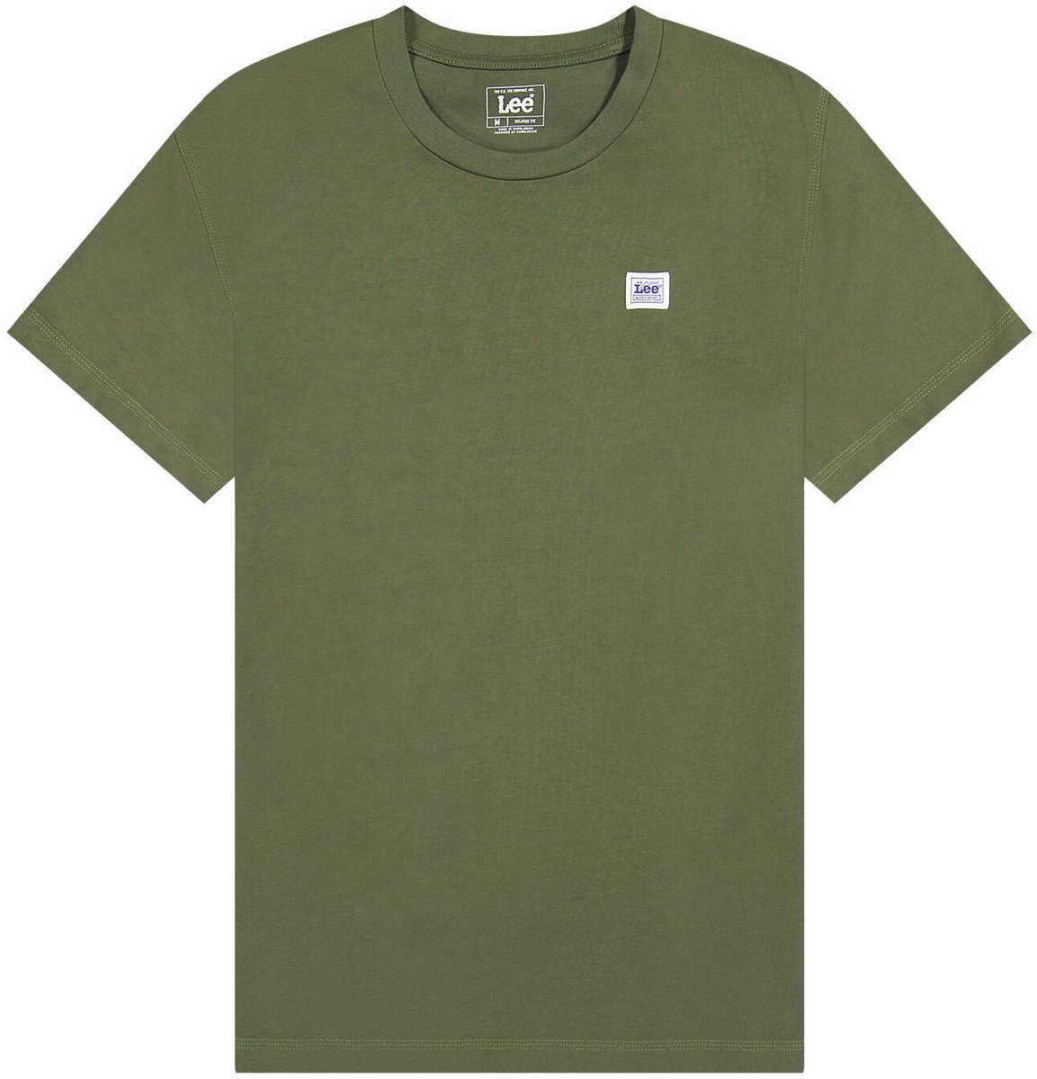 T-shirt Lee WW OAK Moss Groen