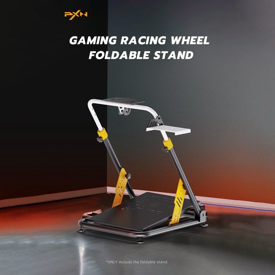 PXN A11 - Wheel Stand Pro Versie - Racestuur standaard - Inklapbaar - Zwart - Geschikt voor Logitec - PXN - Fanatec - Thrustmaster - In Hoogte Verstelbaar van Merkloos — afbeelding 4