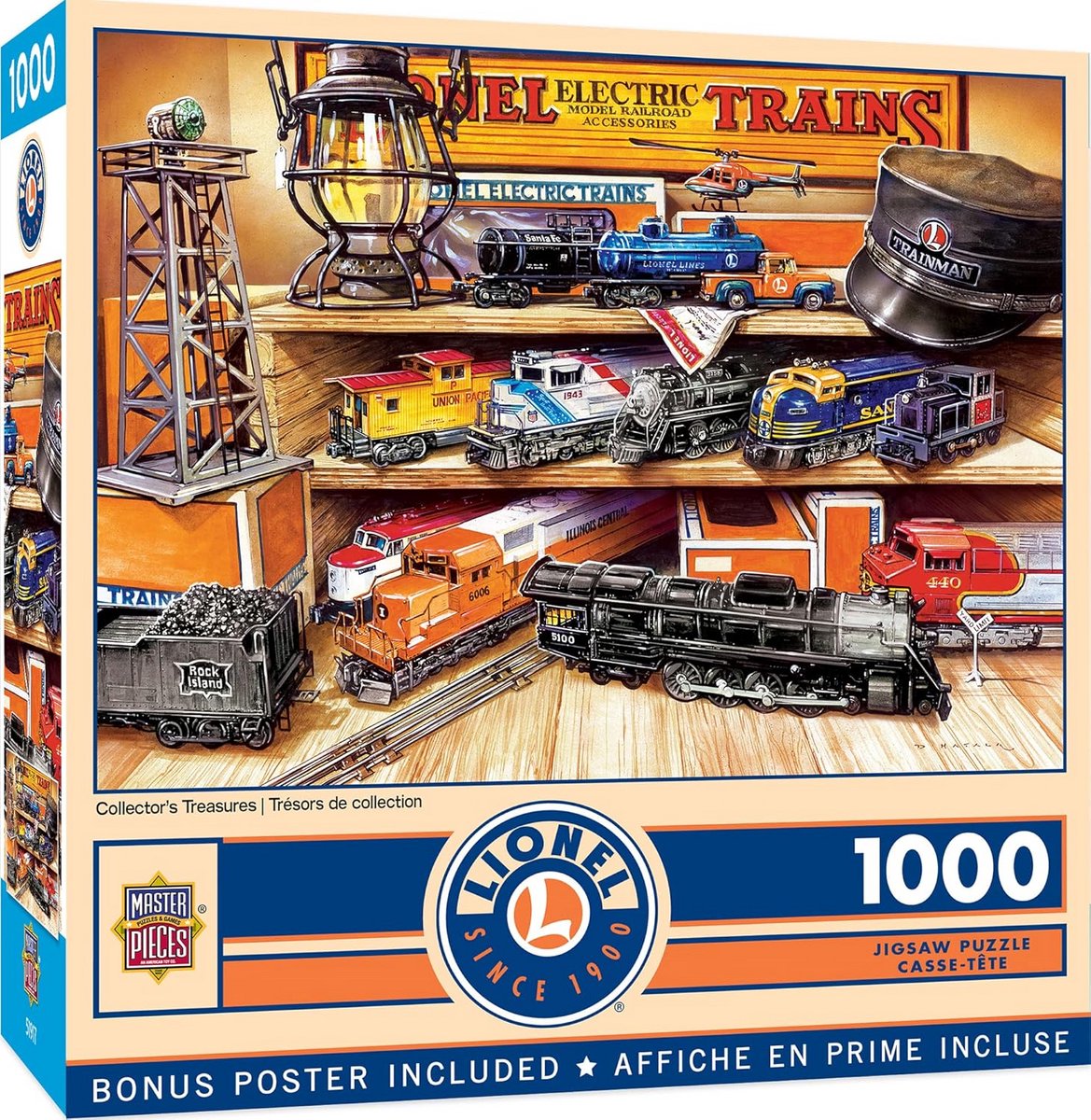 1000 Stukjes Puzzel Collector's Treasures - Uitdagend en Kwalitatief voor Volwassenen en Jeugd