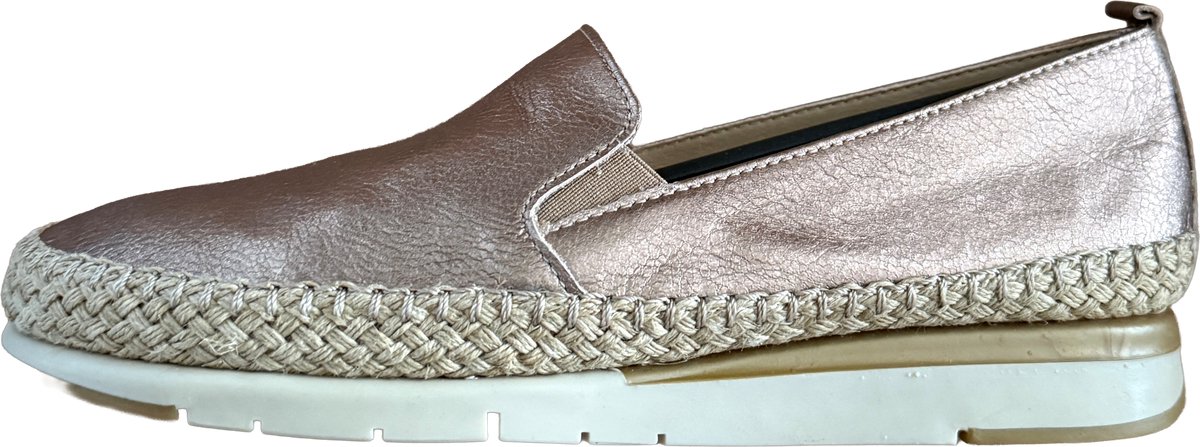 Flex&Go instapper loafer art. FUSION in brons rosegold - maat 42