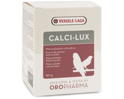 Calci lux voor eischaal en skelet - Calcilux 150 gram - Supplementen - Vogelvoer - Kweekbevordering