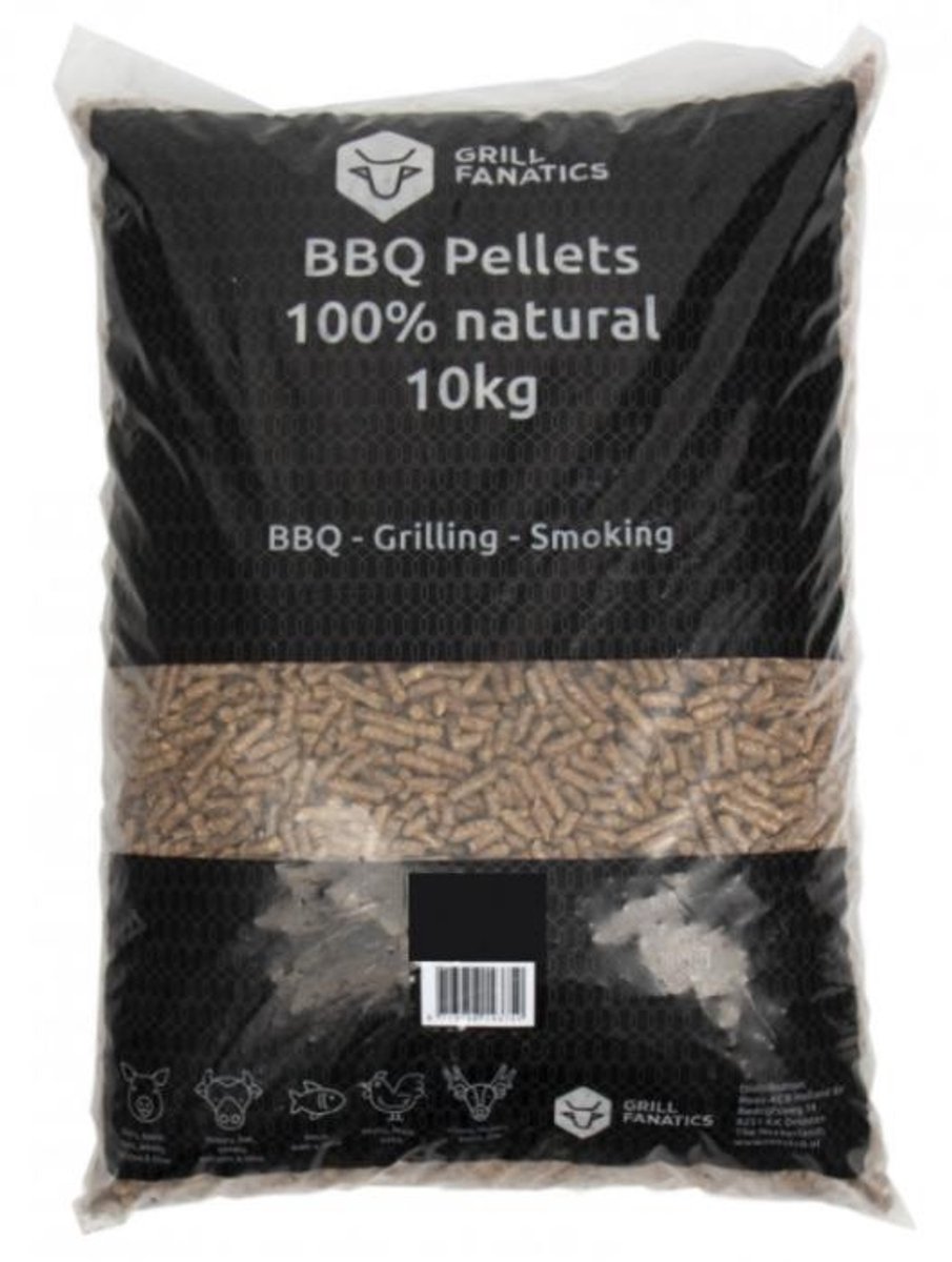 Grill Fanatics bbq pellets - Eikenhout - 10kg
