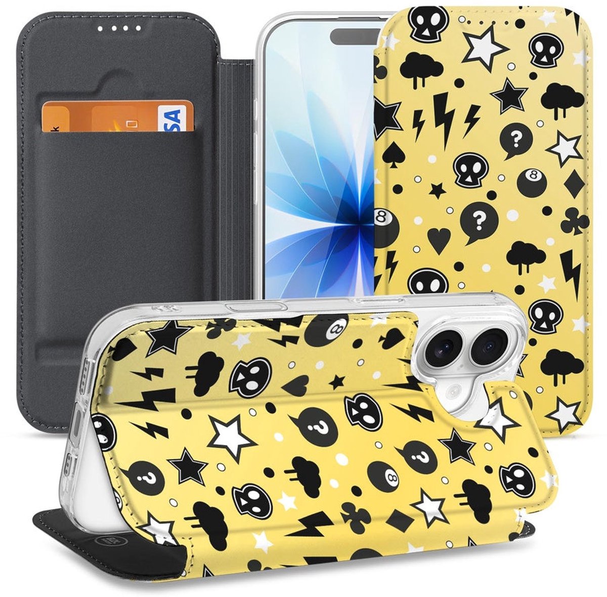 Book Cover Apple iPhone 17 Punk Yellow