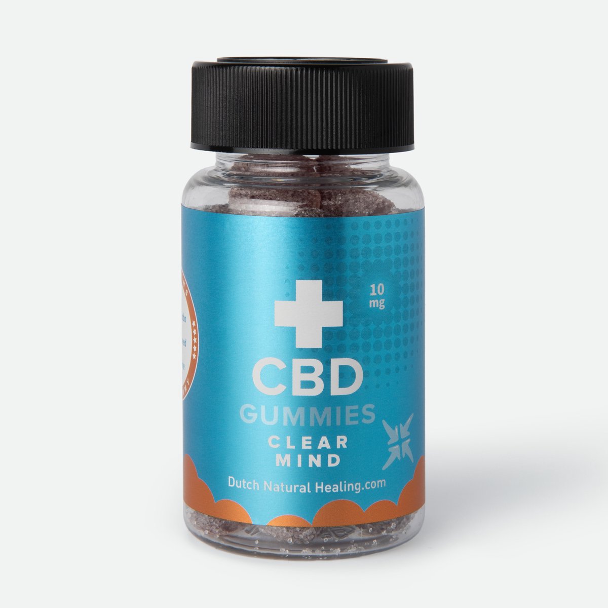CBD Gummies Clear Mind 30 Stuks – Helpt Tegen Brain Fog - Verscherp je Focus en Helderheid - Helpt Ontspannen - Suikerbewust - 10mg CBD per Gummie - CBD Supplementen - Bosvruchten Smaak