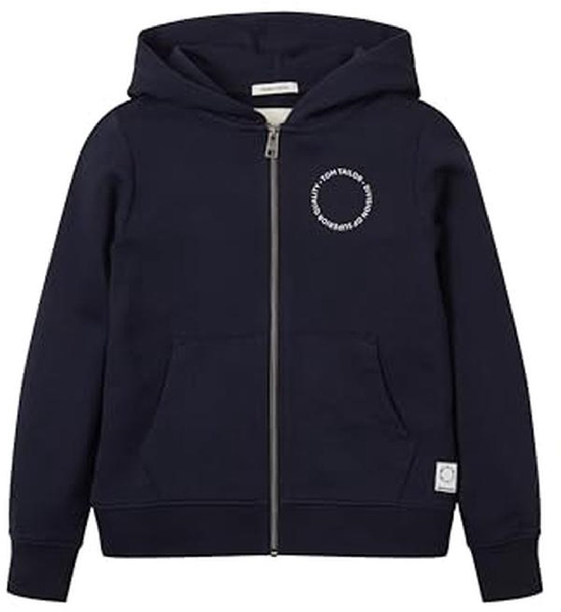 Jongens Basic Hoodie Jacket - Hemd - Sky Captain Blue