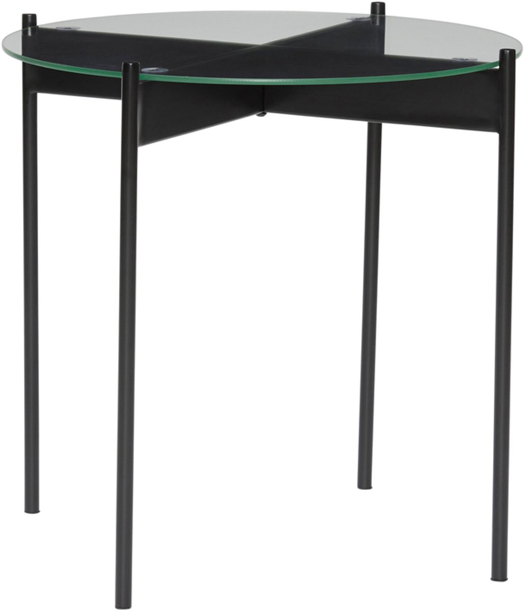 Hübsch bijzettafel Beam zwart